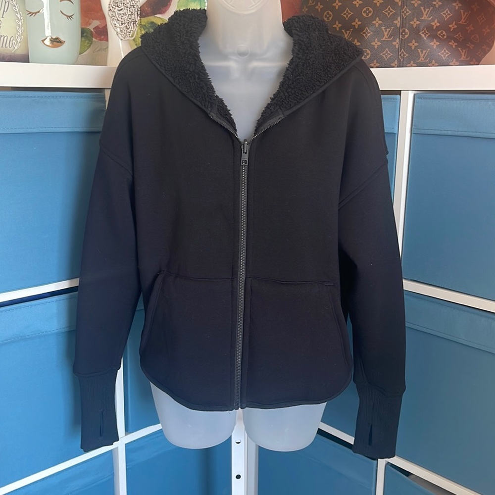 Athleta Reversible Teddy Jacket - image 3